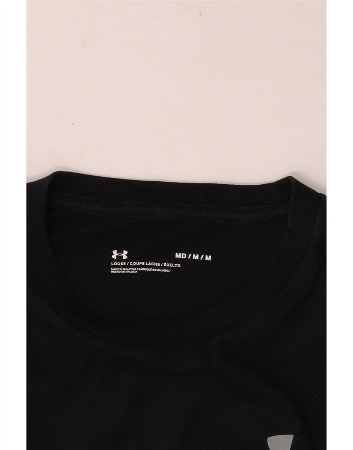 Under Armour Camiseta gráfica para hombre Top Medium Black Sports