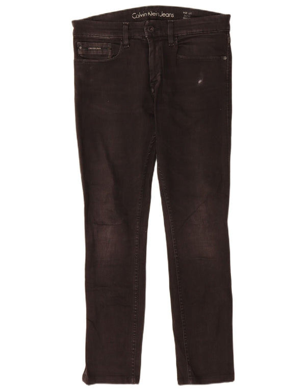 Calvin Klein Jeans súper ajustados para mujer W29 L27 Algodón negro
