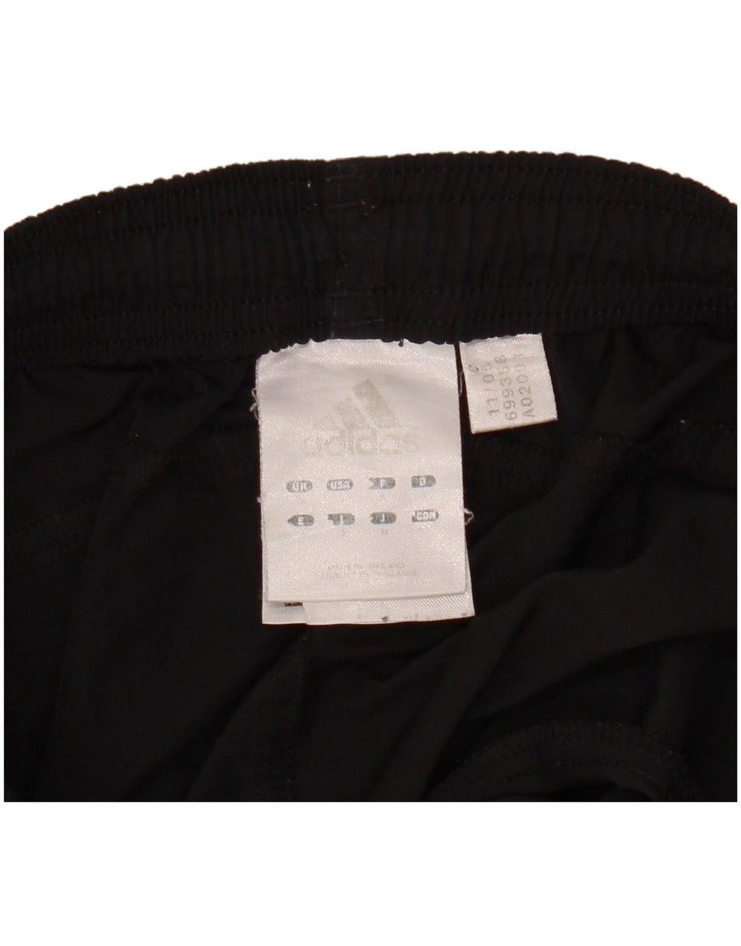 ADIDAS Pantalones cortos deportivos para hombre Pequeño Poliéster negro