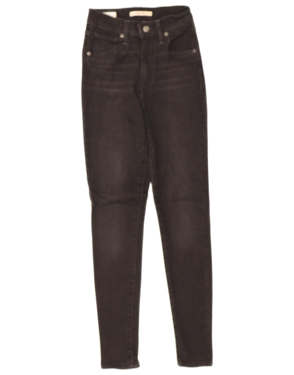Levi's Vaqueros Súper Ajustados Para Mujer W25 L28 Algodón Gris