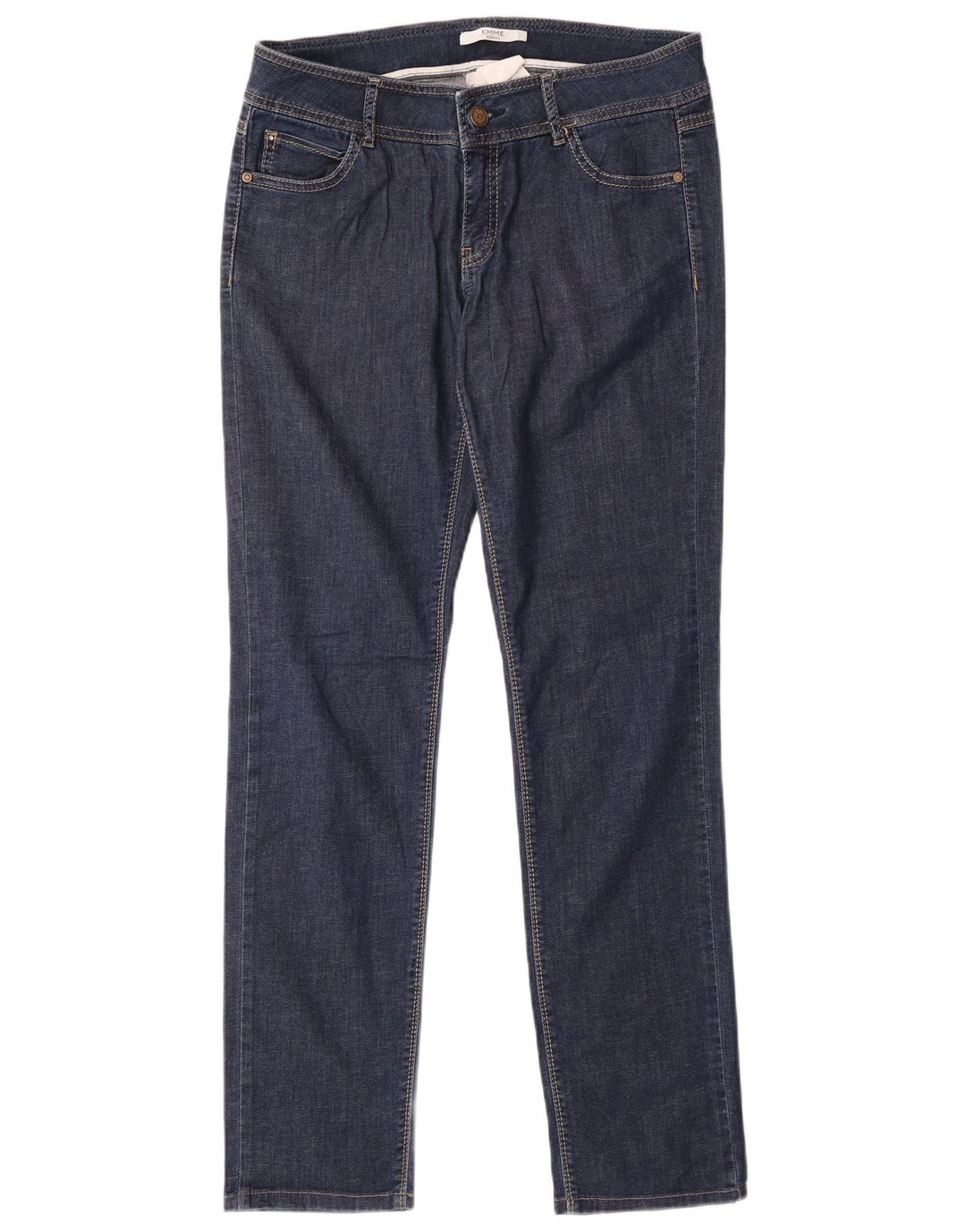 Marella Jeans Slim para Mujer UK 10 Small W28 L30 Algodón Azul