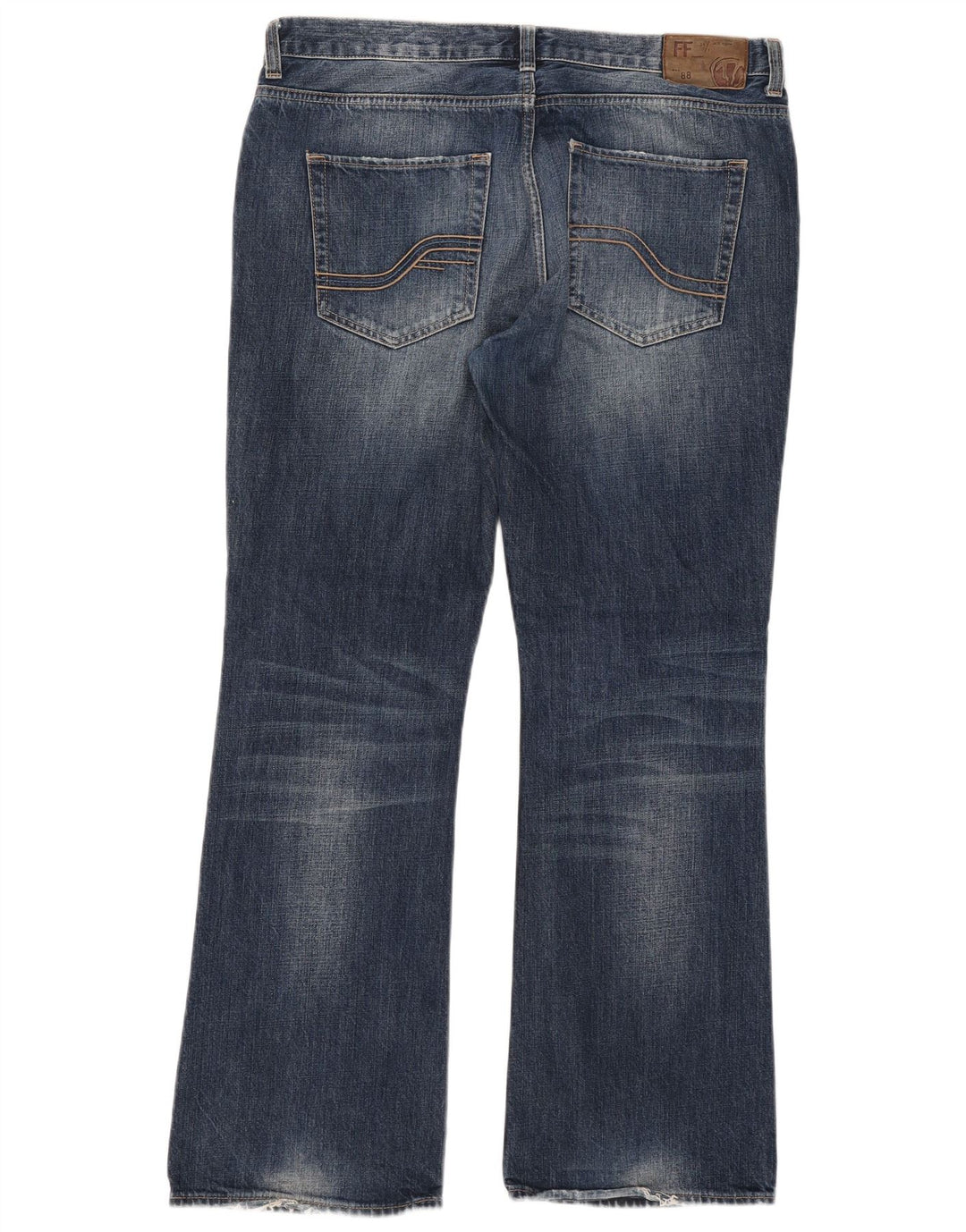 Vaqueros Bootcut para hombre Fat Face W36 L32 Algodón azul marino