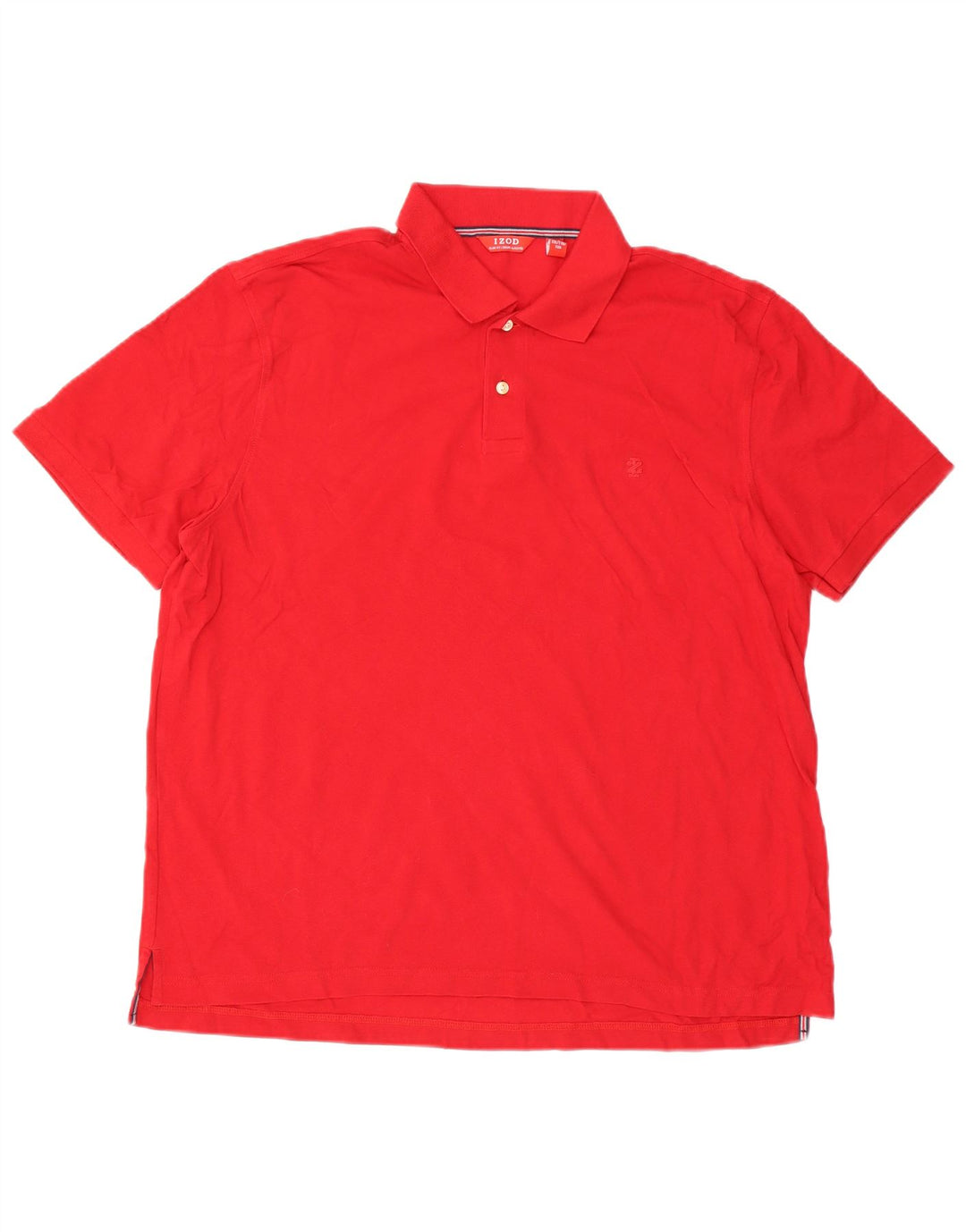 IZOD Polo Hombre 2XL Algodón Rojo