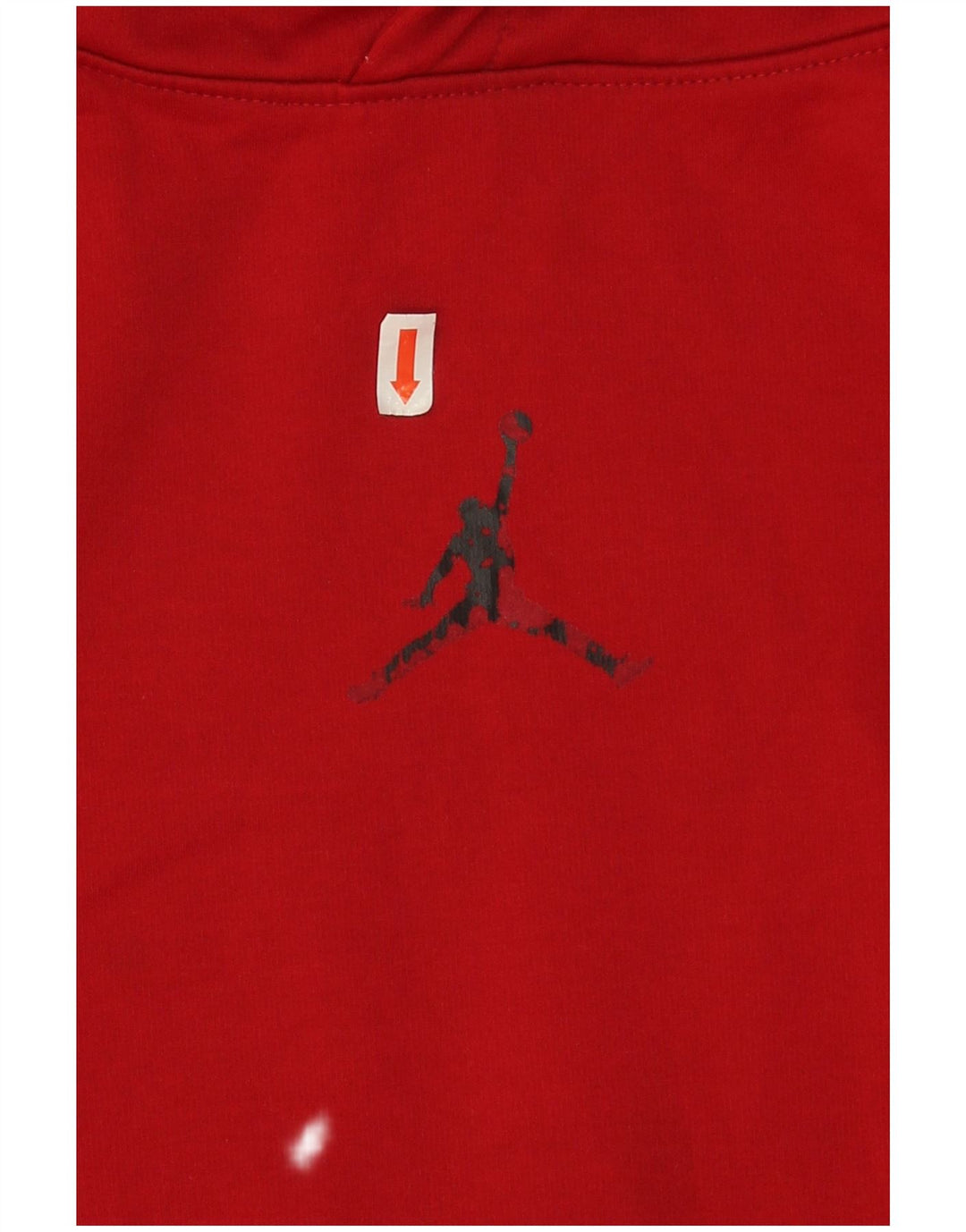 Jersey con capucha Jordan para niños 12-13 años Grande Poliéster rojo