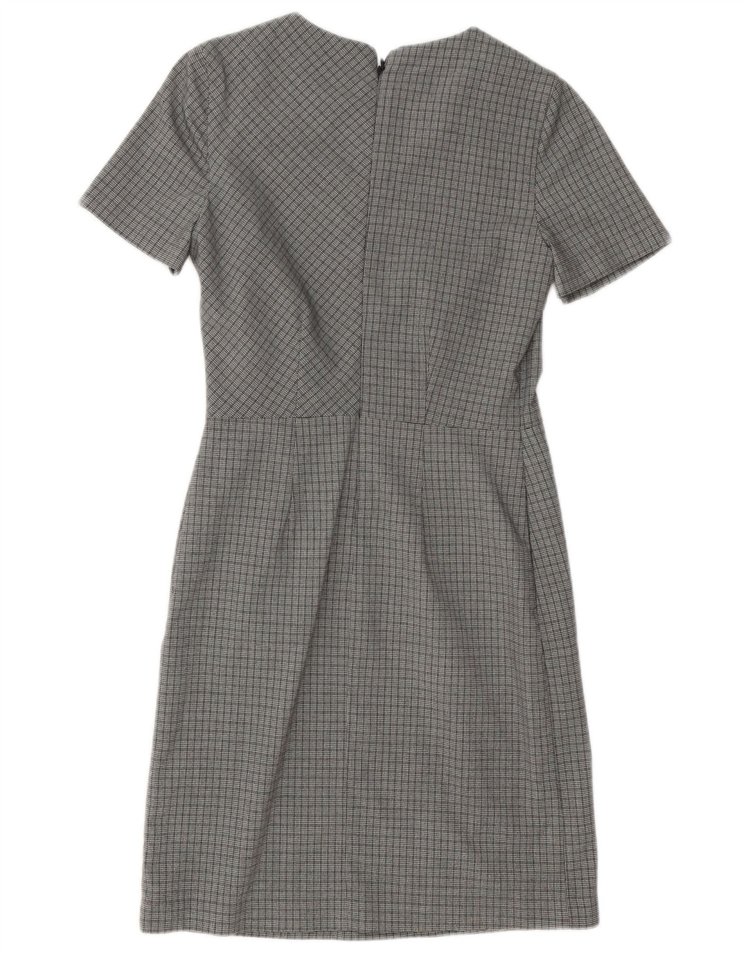 Next Vestido tubo para mujer UK 6 XS Gris pata de gallo