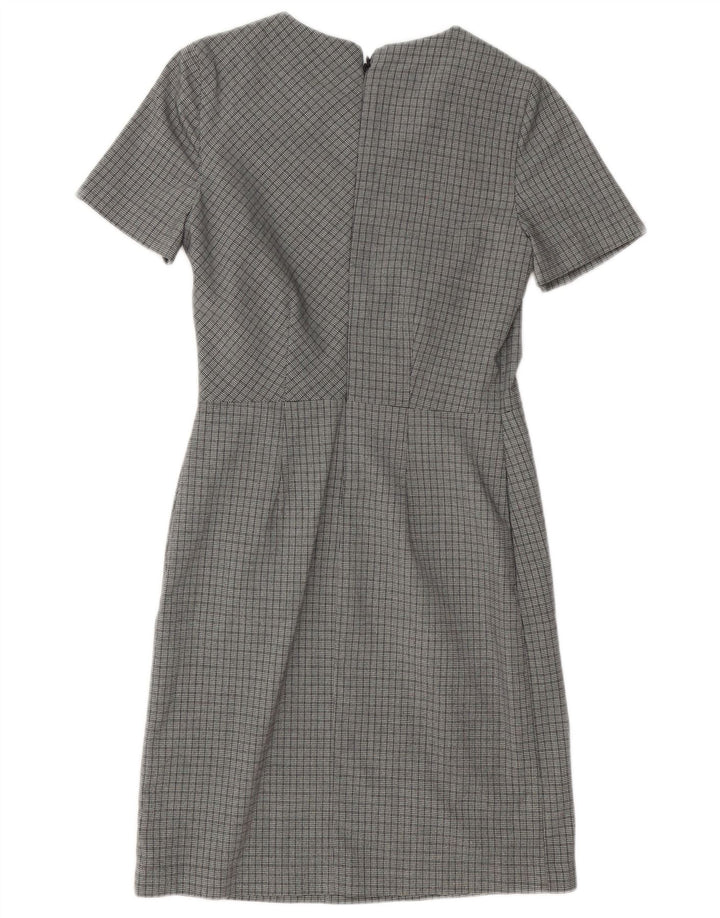 Next Vestido tubo para mujer UK 6 XS Gris pata de gallo