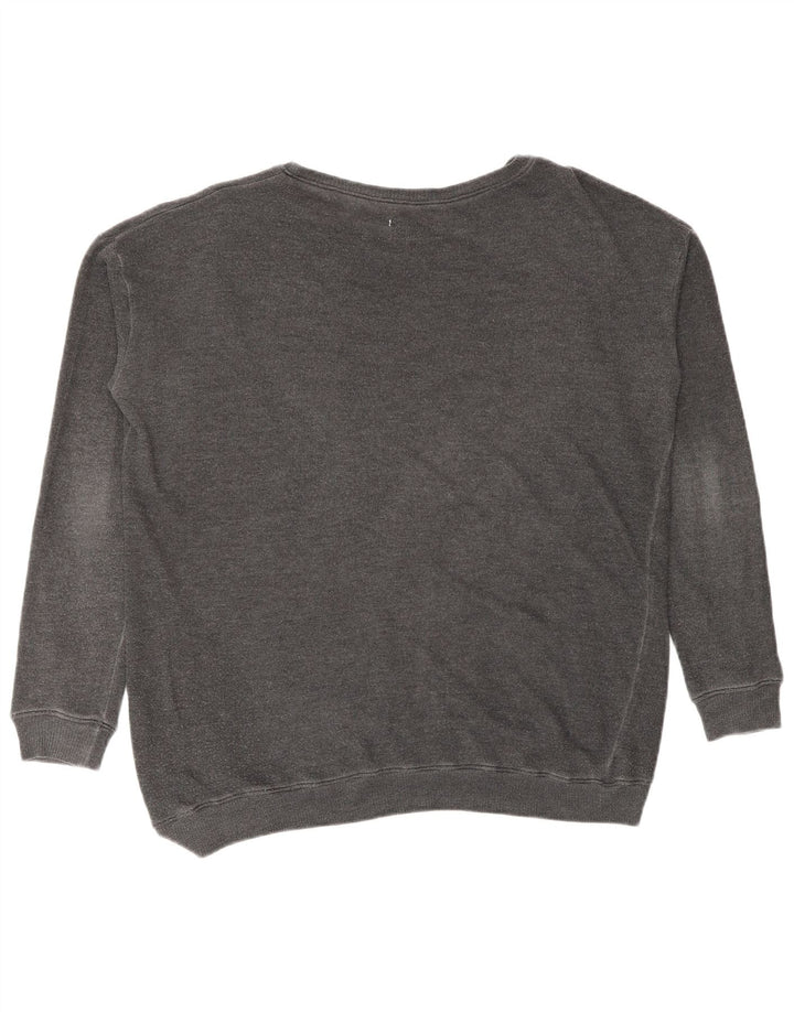 Zara Mujer Trafaluc Sudadera Jumper UK 44 Gris Medio