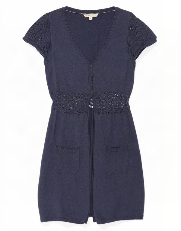 Vestido tipo jersey para mujer de Fat Face UK 8 Small Azul marino Algodón