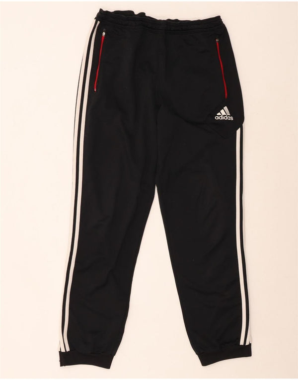 ADIDAS Pantalones de chándal para hombre Joggers UK 44/46 Large Negro Poliéster