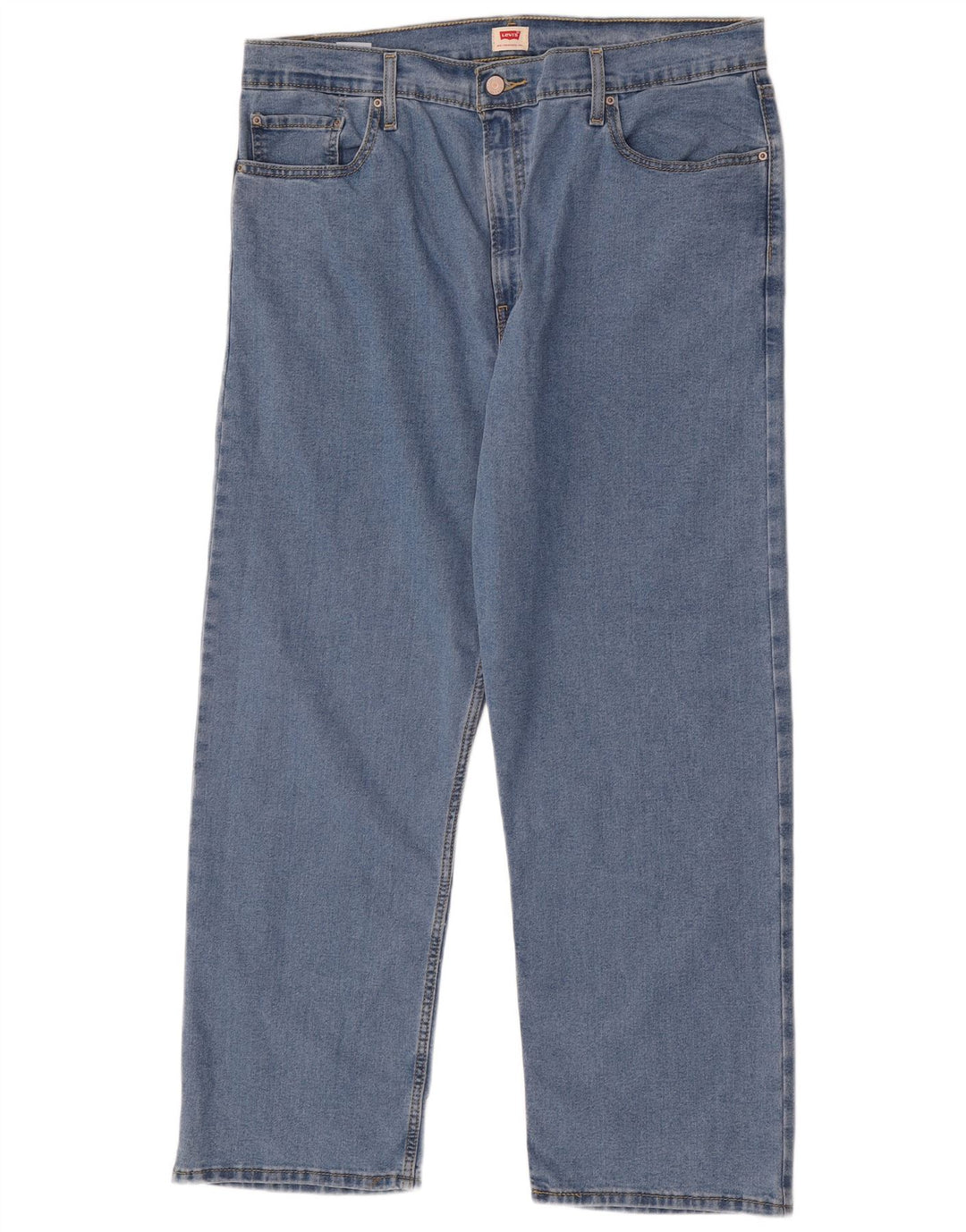 Vaqueros rectos Levi's para hombre W34 L28 Algodón azul