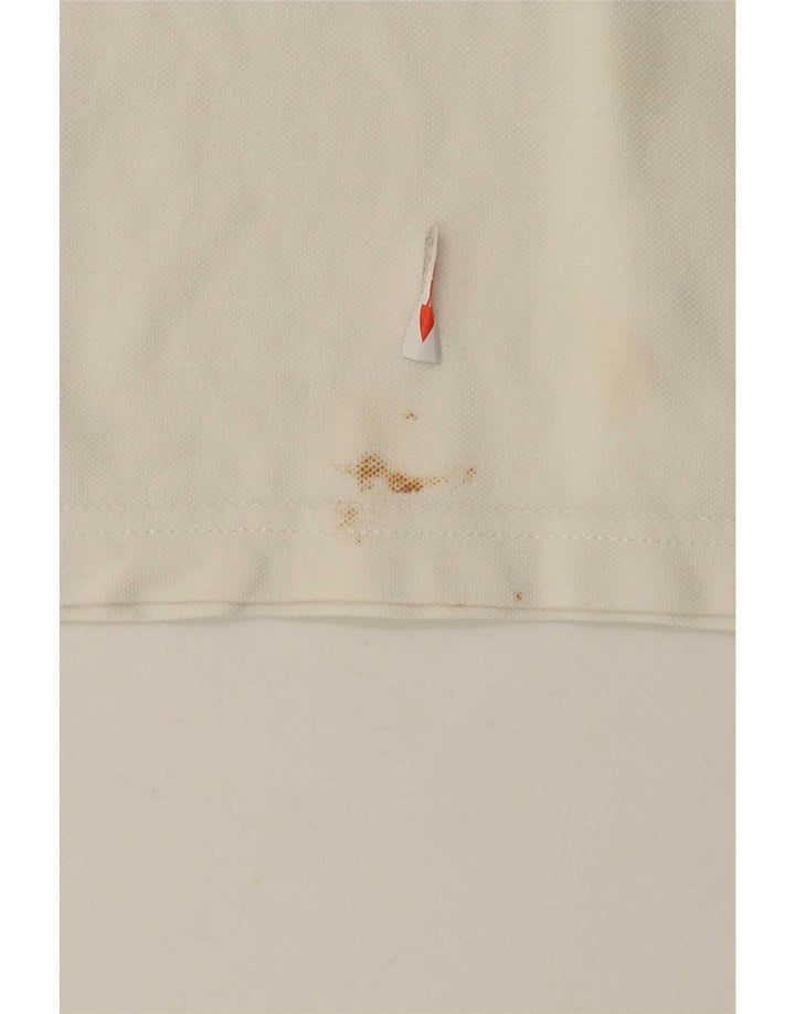 Polo Levi's para hombre de algodón blanco grande