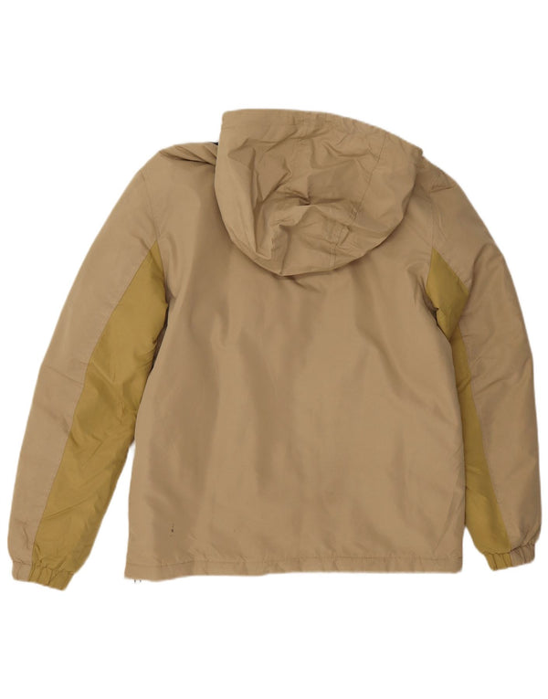 Jack & Jones Chaqueta cortavientos estampada para hombre UK 36 Small Beige Colorblock