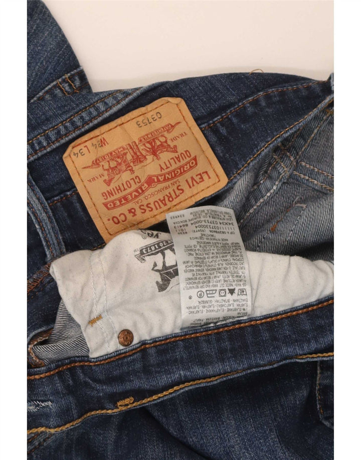 Vaqueros Levi's Mujer Slim W34 L29 Algodón Azul