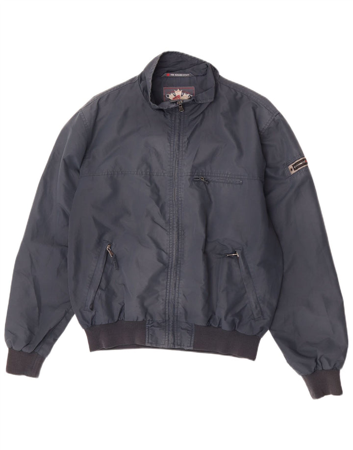 Canadiens Chaqueta Bomber para Hombre Reino Unido 40 Grande Azul Marino