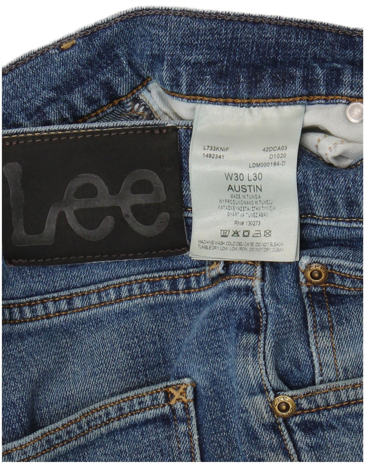 LEE Vaqueros Austin Slim para Hombre W30 L30 Algodón Azul