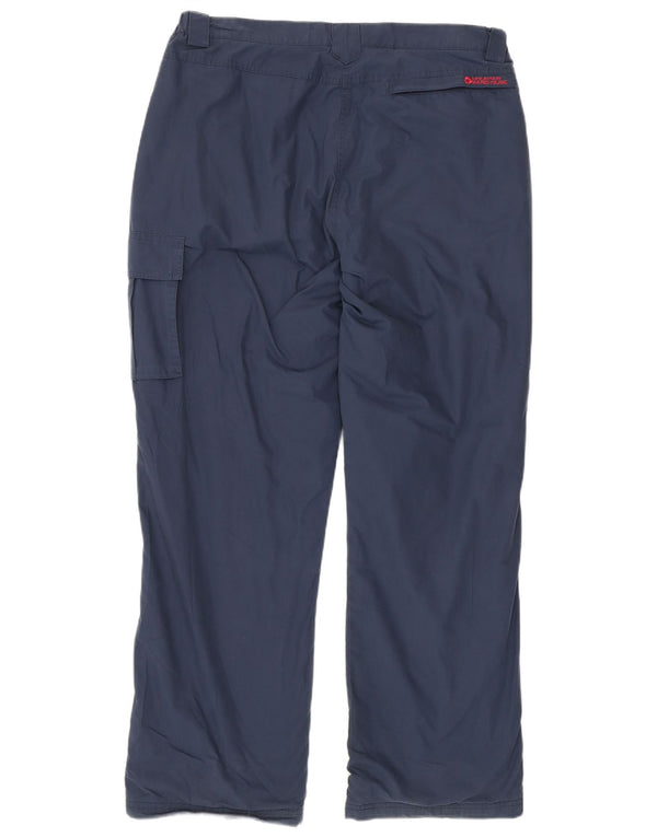 Pantalones cargo para mujer Mountain Warehouse UK 44 Large W32 L30 Azul marino