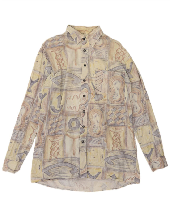 Camisa C & A Hombre Grande Patchwork Multicolor