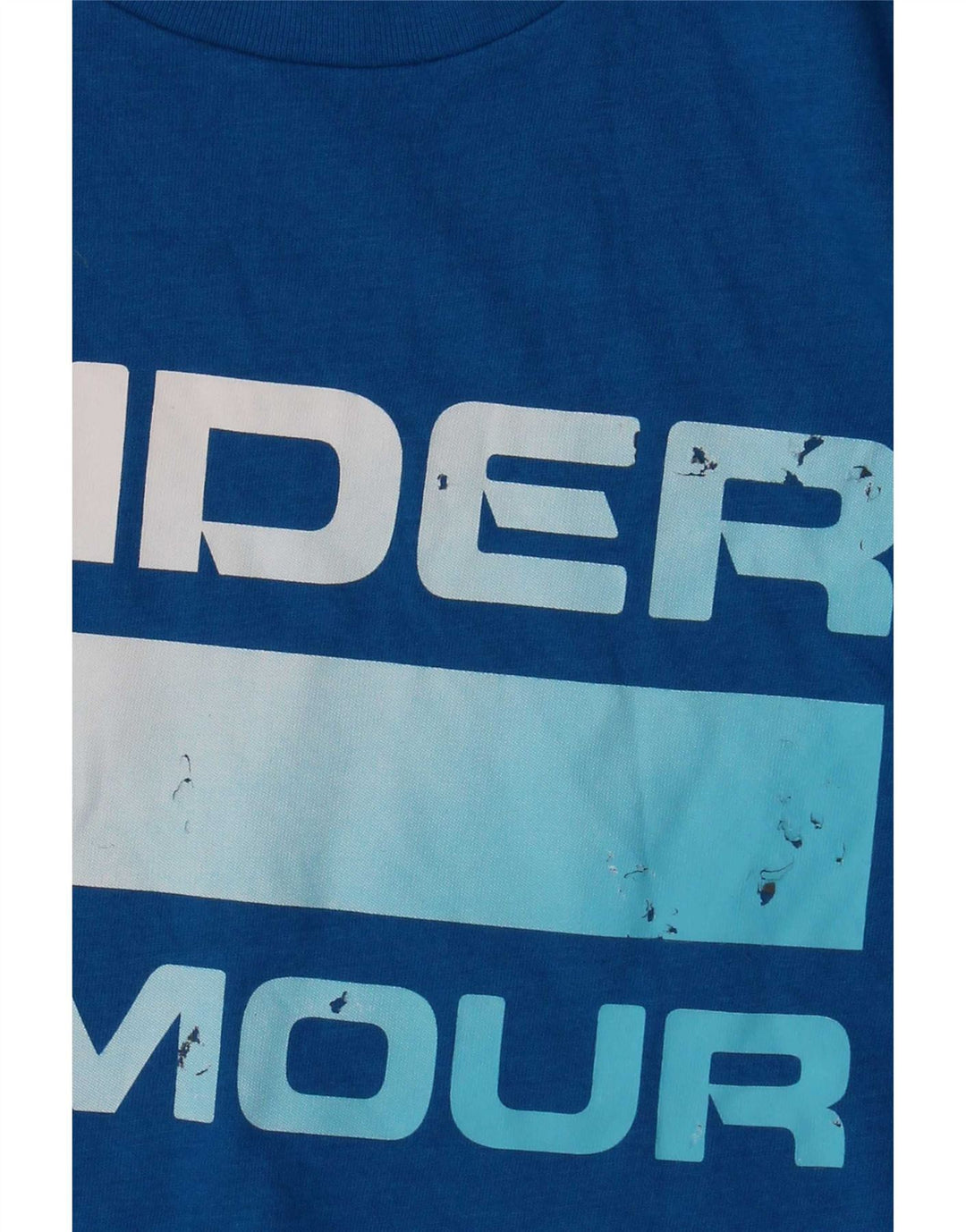 Under Armour Camiseta gráfica para hombre Top de algodón azul medio