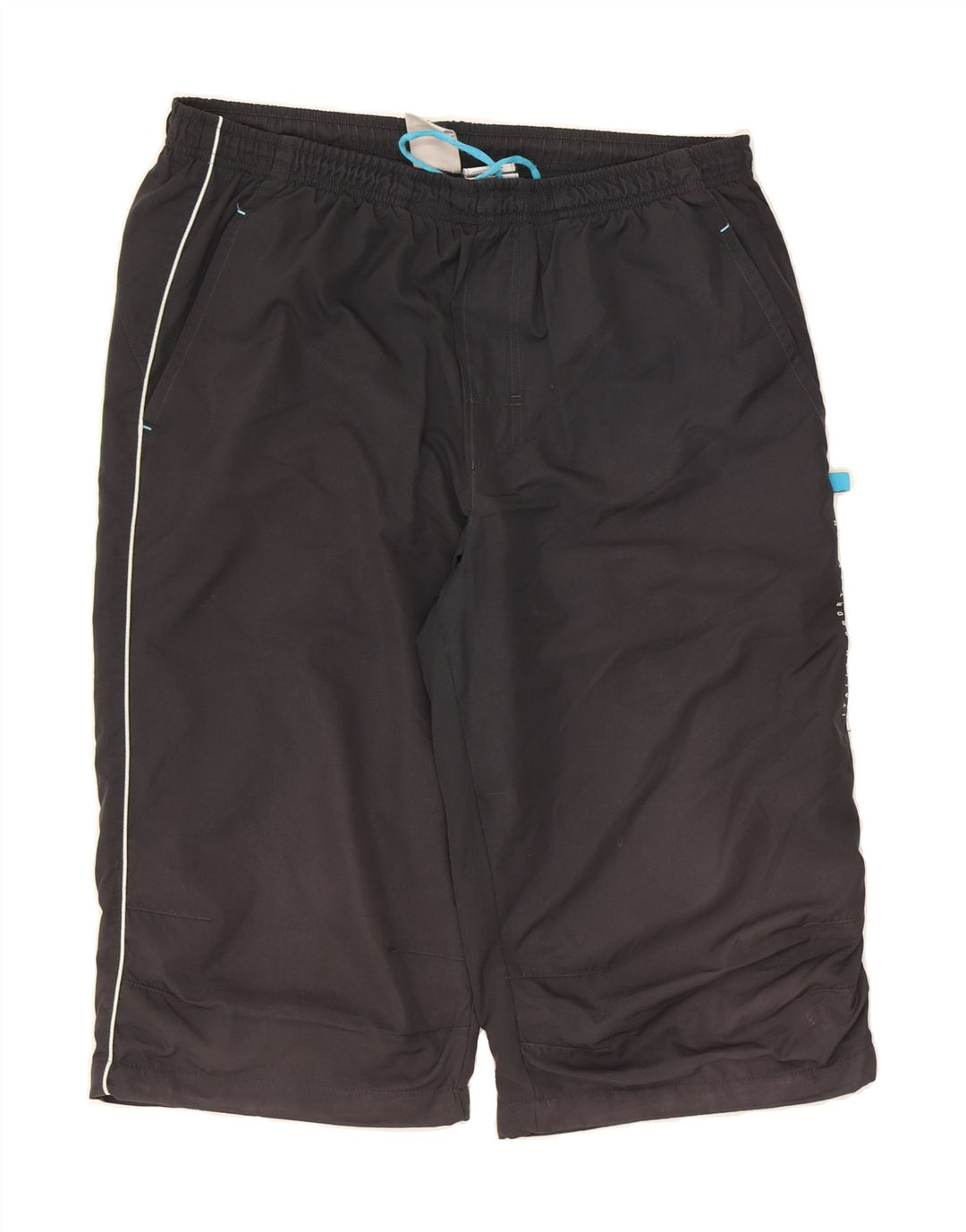 LOTTO Mens Bermuda Sport Shorts Medium  Navy Blue Polyester Vintage Lotto and Second-Hand Lotto from Messina Hembry 