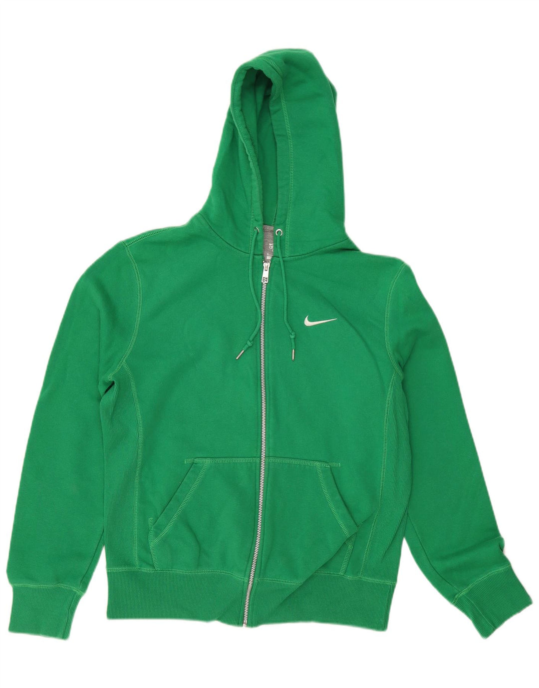 NIKE Sudadera con capucha y cremallera para hombre, color verde medio