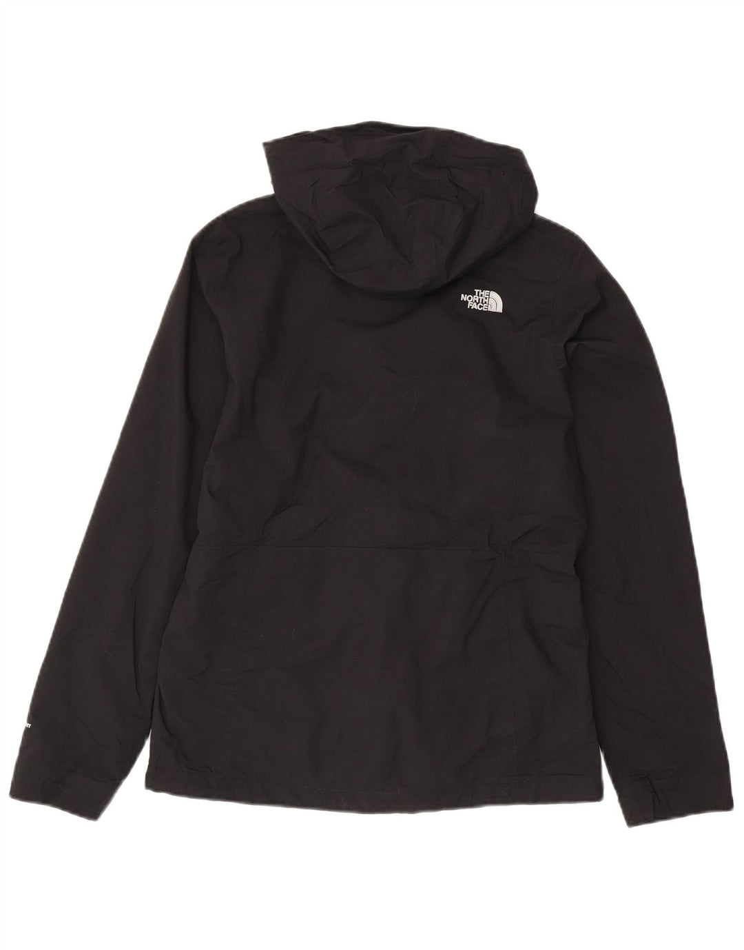 THE NORTH FACE Chaqueta impermeable con capucha para mujer UK 10 Small Poliéster negro