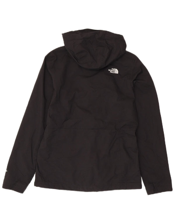 THE NORTH FACE Chaqueta impermeable con capucha para mujer UK 10 Small Poliéster negro