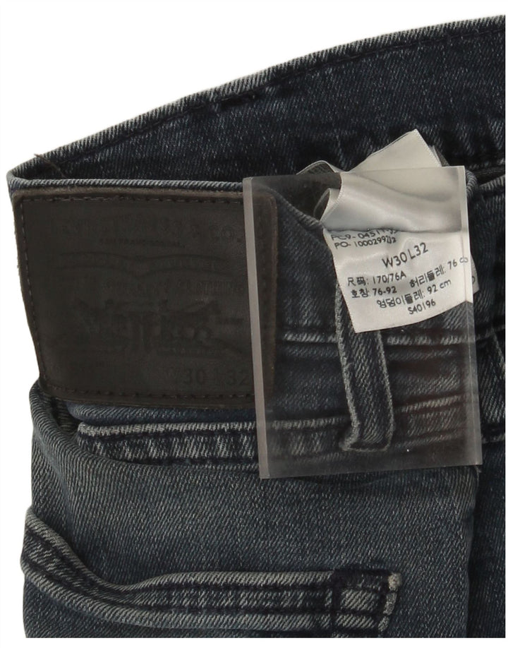 Levi's Hombre 511 Slim Jeans W30 L29 Algodón Azul Marino