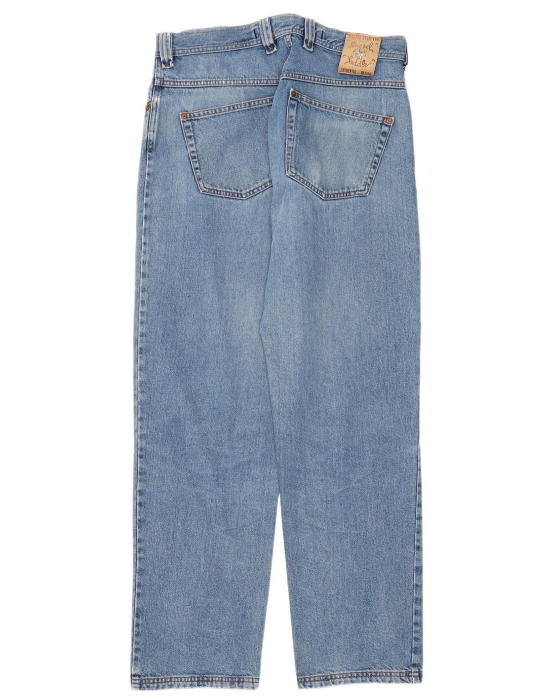 Diesel Vaqueros Rectos Para Hombre W34 L32 Azul