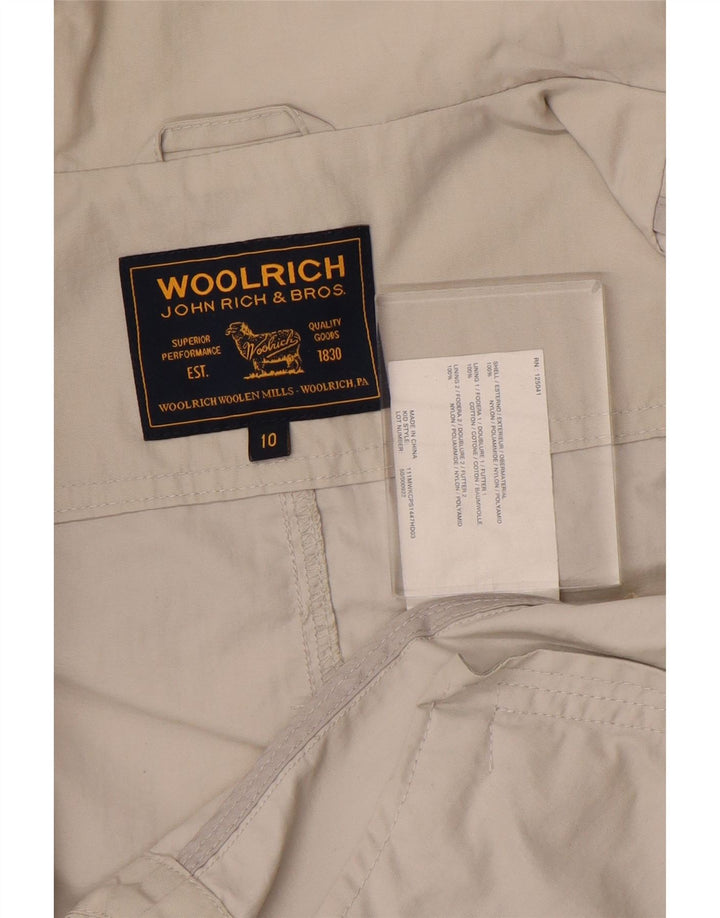 WOOLRICH Cazadora Bomber Niña 9-10 Años Nylon Gris