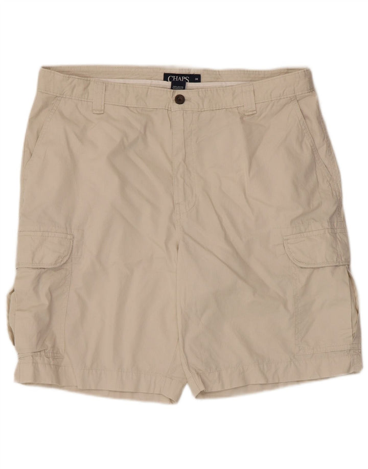 Chaps Pantalones cortos cargo para hombre W38 XL Algodón beige