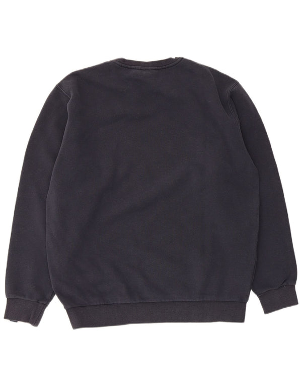 Ellesse Hombre Sudadera Jumper Large Azul Marino Algodón