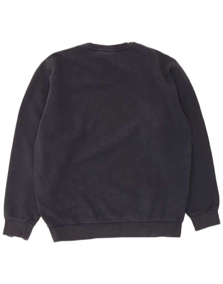 Ellesse Hombre Sudadera Jumper Large Azul Marino Algodón