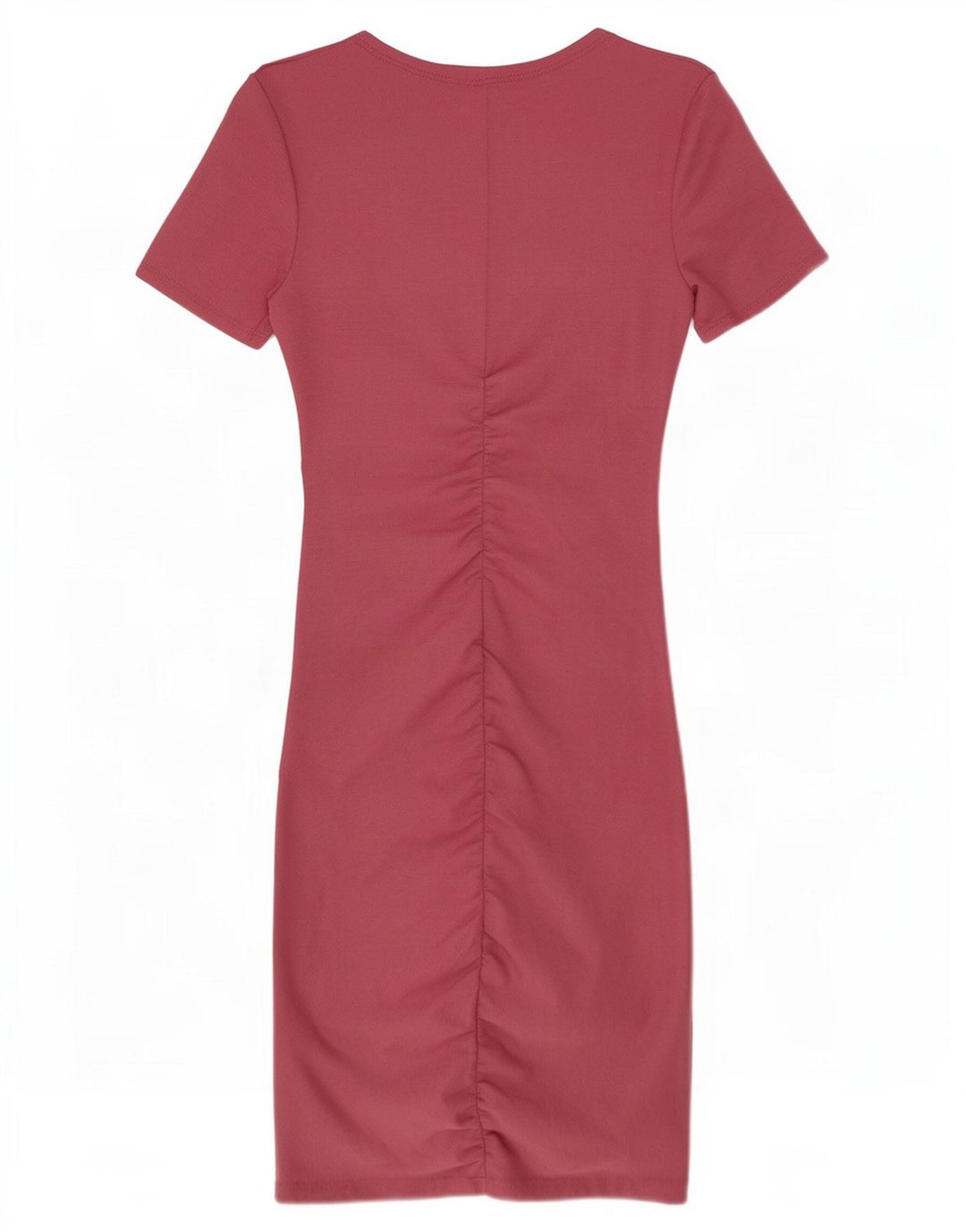 Zara Vestido Ajustado Mujer UK 8 Pequeño Poliéster Rosa