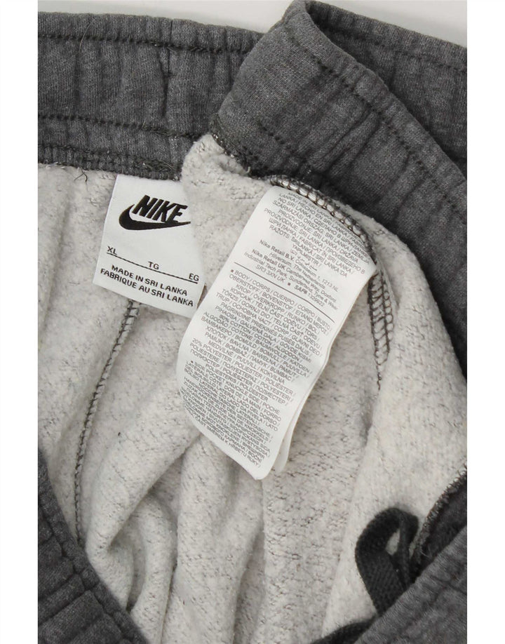 Pantalón de chándal Nike Hombre XL Algodón moteado gris