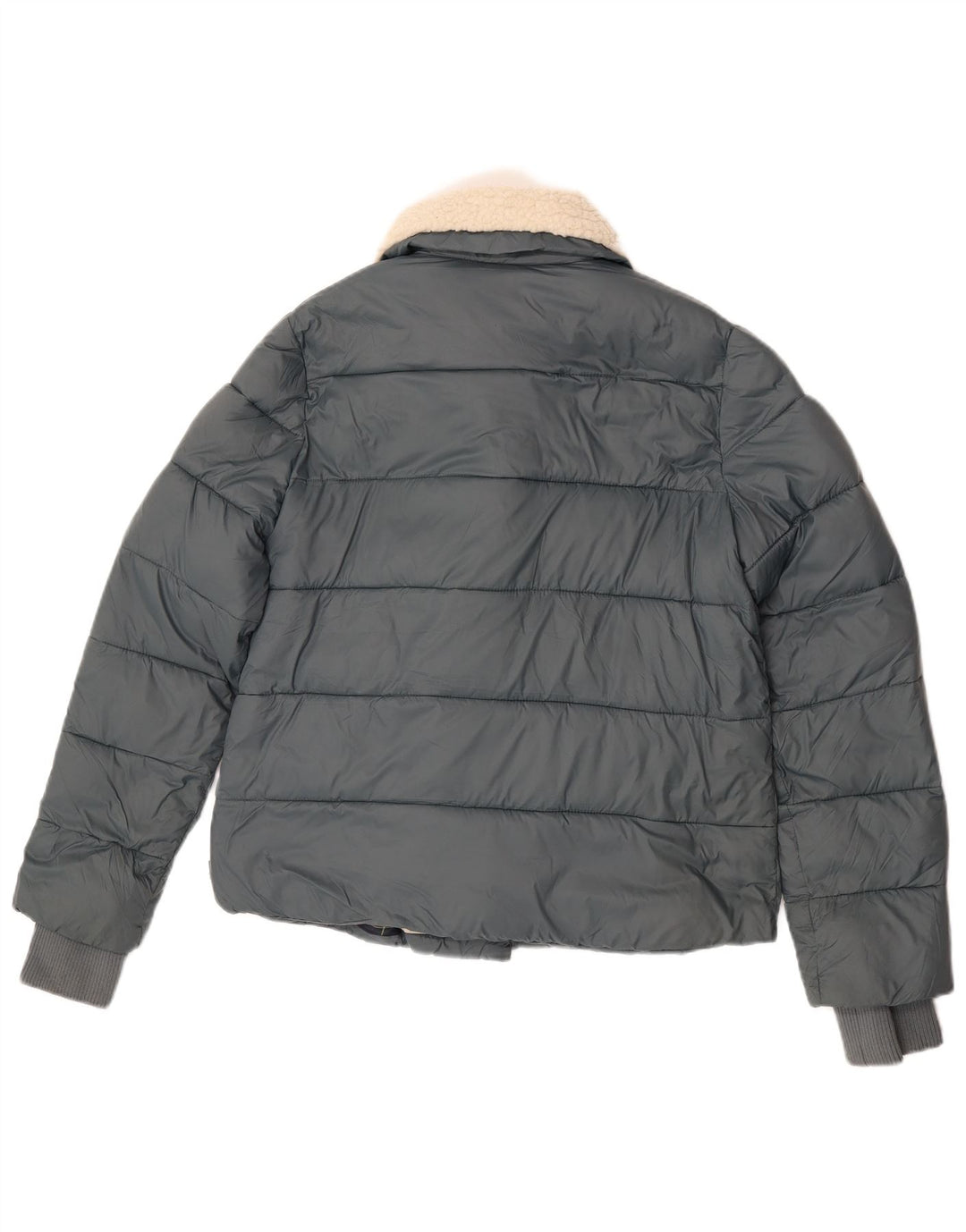 Chaqueta acolchada para mujer White Stuff UK 40 Small Nylon azul