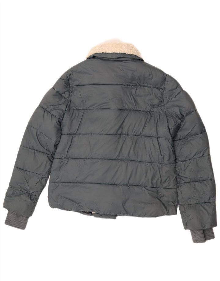 Chaqueta acolchada para mujer White Stuff UK 40 Small Nylon azul