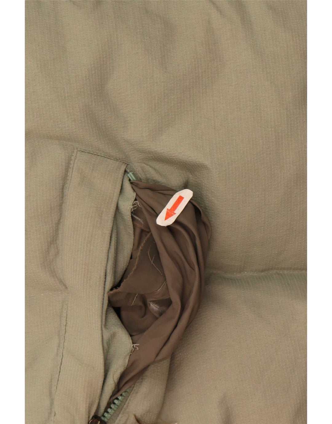 Fila - Chaleco acolchado para hombre, talla 40, color caqui