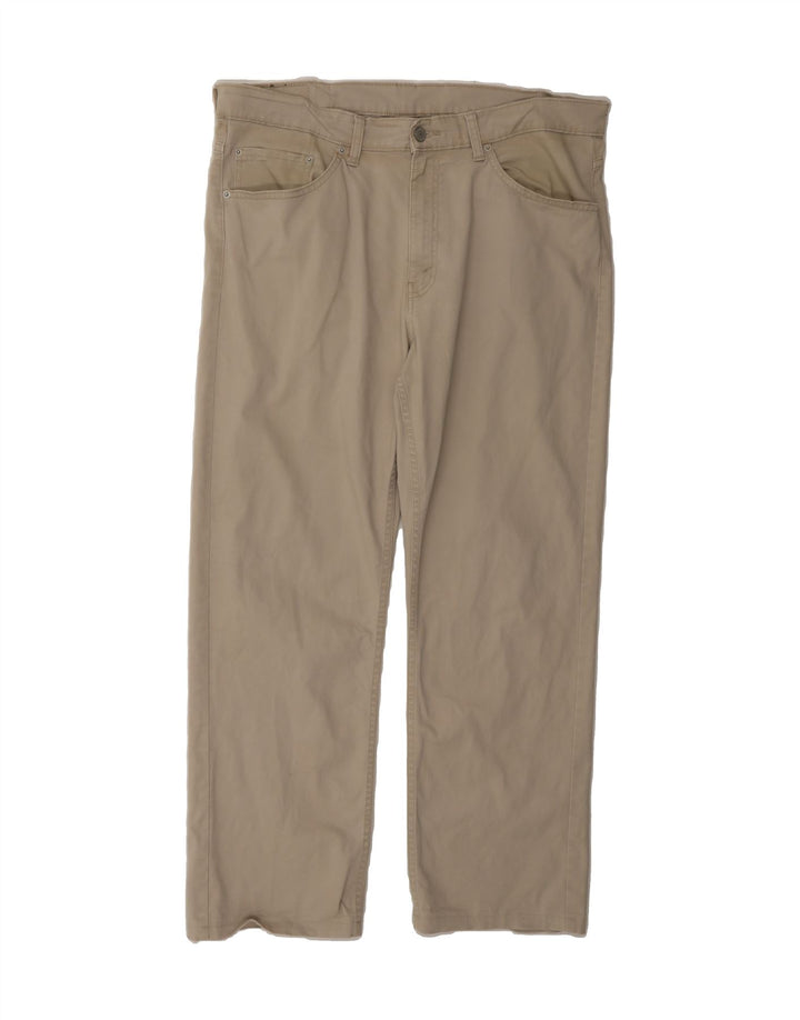LEVI'S Mens 752 Straight Jeans W36 L29 Beige Cotton Vintage Levi's and Second-Hand Levi's from Messina Hembry 