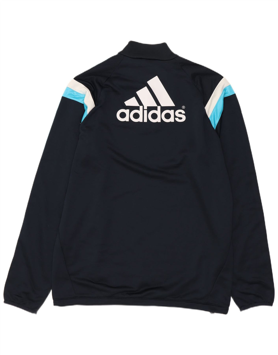 Adidas Mens Chelsea FC Graphic Pullover Chándal Top Medio Azul Marino