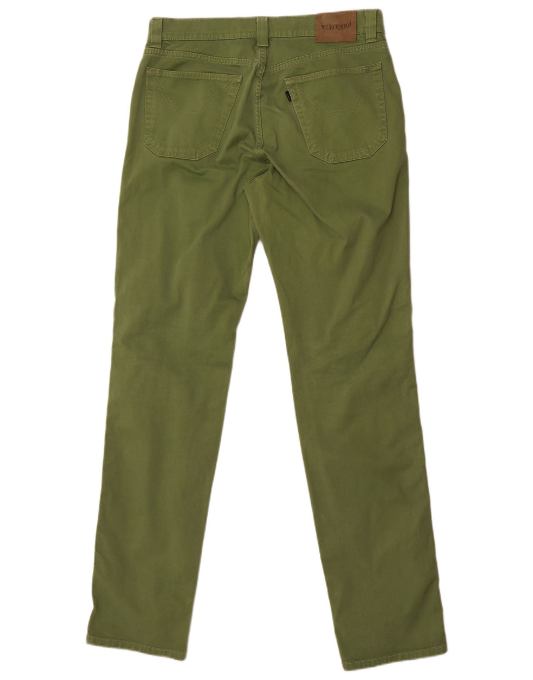 Jeckerson Jeans ajustados para hombre W34 L34 Algodón verde