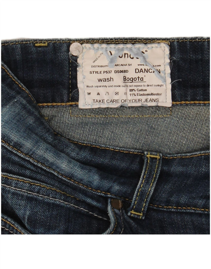 DONDUP Vaqueros Slim Mujer W32 L26 Algodón Azul
