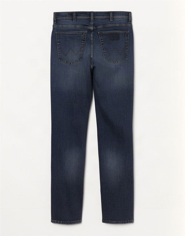 Wrangler Vaqueros rectos Texas para hombre W38 L32 Algodón azul