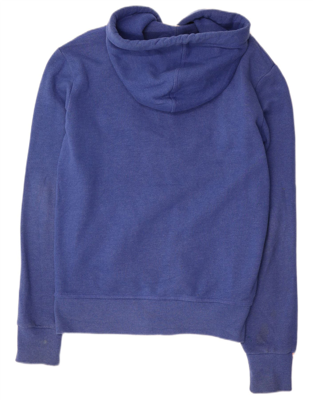 Superdry Hombre Sudadera Con Capucha Y Cremallera Pequeño Algodón Azul