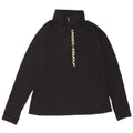 UNDER ARMOUR Top de chándal con estampado gráfico para mujer Reino Unido 40 Grande Negro