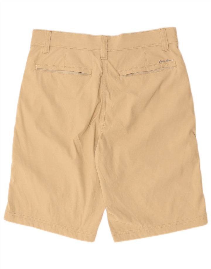 EDDIE BAUER Pantalones cortos chinos para hombre W30 Nylon beige medio