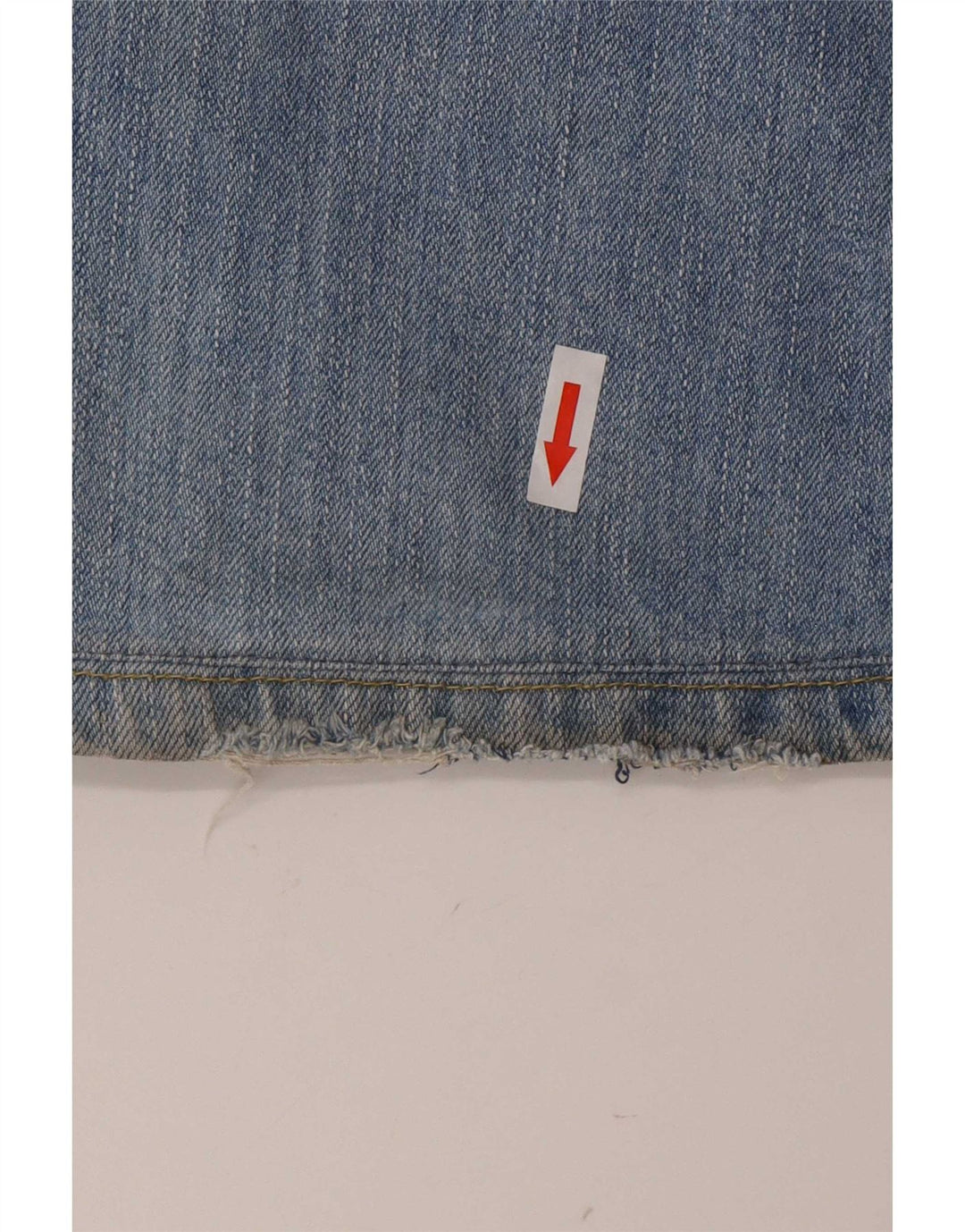 Vintage Mujer Bootcut Jeans W32 L28 Algodón Azul