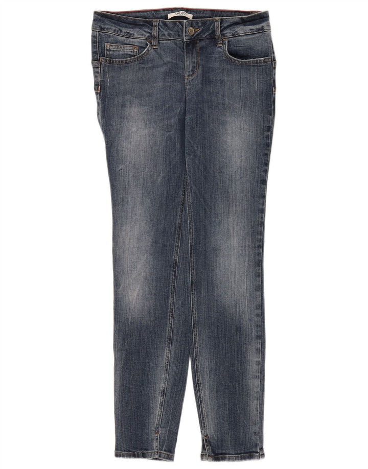 Vaqueros pitillo para mujer Liu Jo W28 L28 Azul