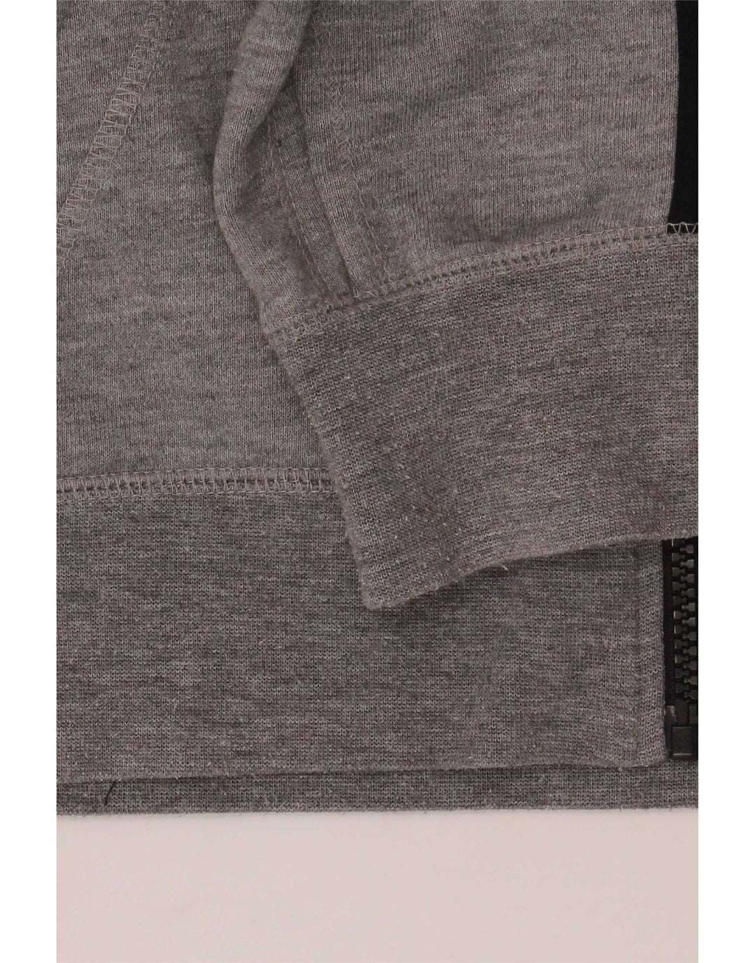 Adidas Mens Climalite Zip Sudadera con capucha suéter pequeño gris moteado poliéster