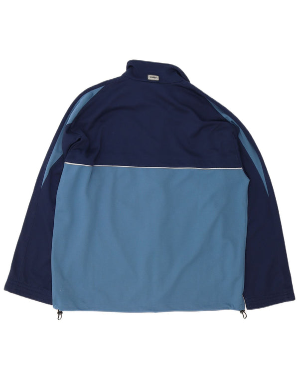 Diadora Hombre Chándal Top Jacket Large Azul Marino Colorblock Poliéster