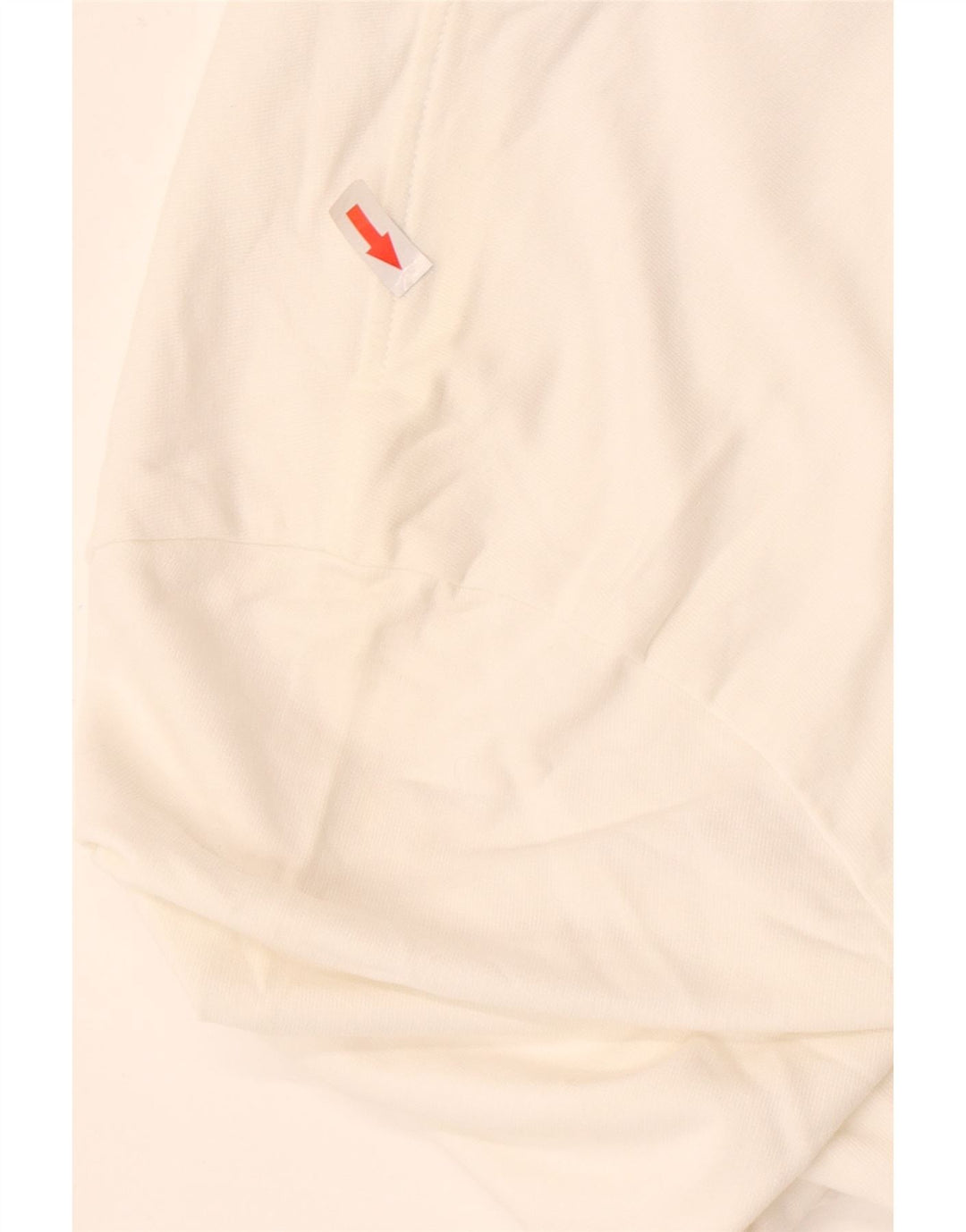 HUGO BOSS Hombre | Sudadera con gráfico tipo jersey de algodón blanco mediano